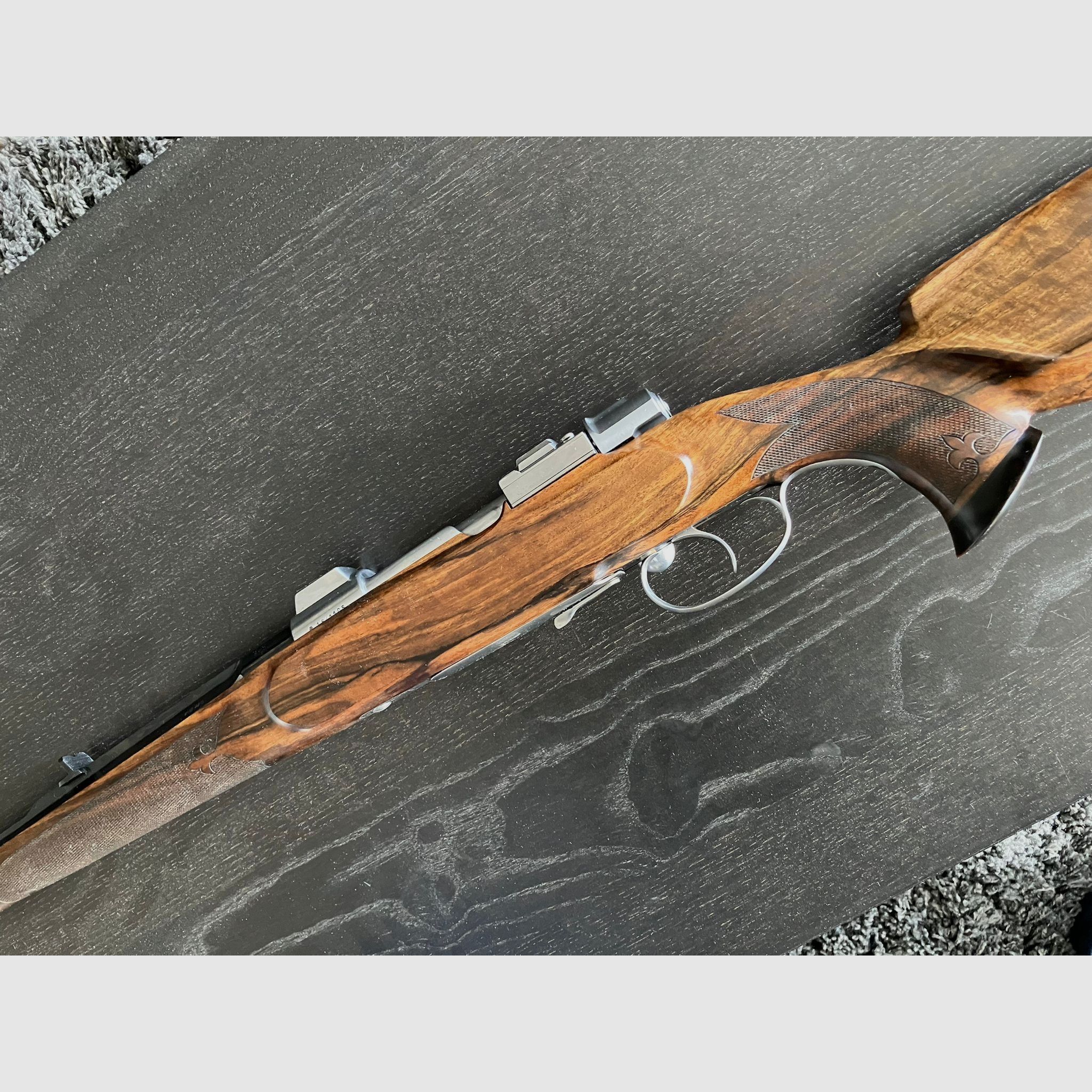 Einzigartiger Custom Mauser M98 8x64S „Kurpfalzstutzen“ Hansjoachim Hensel