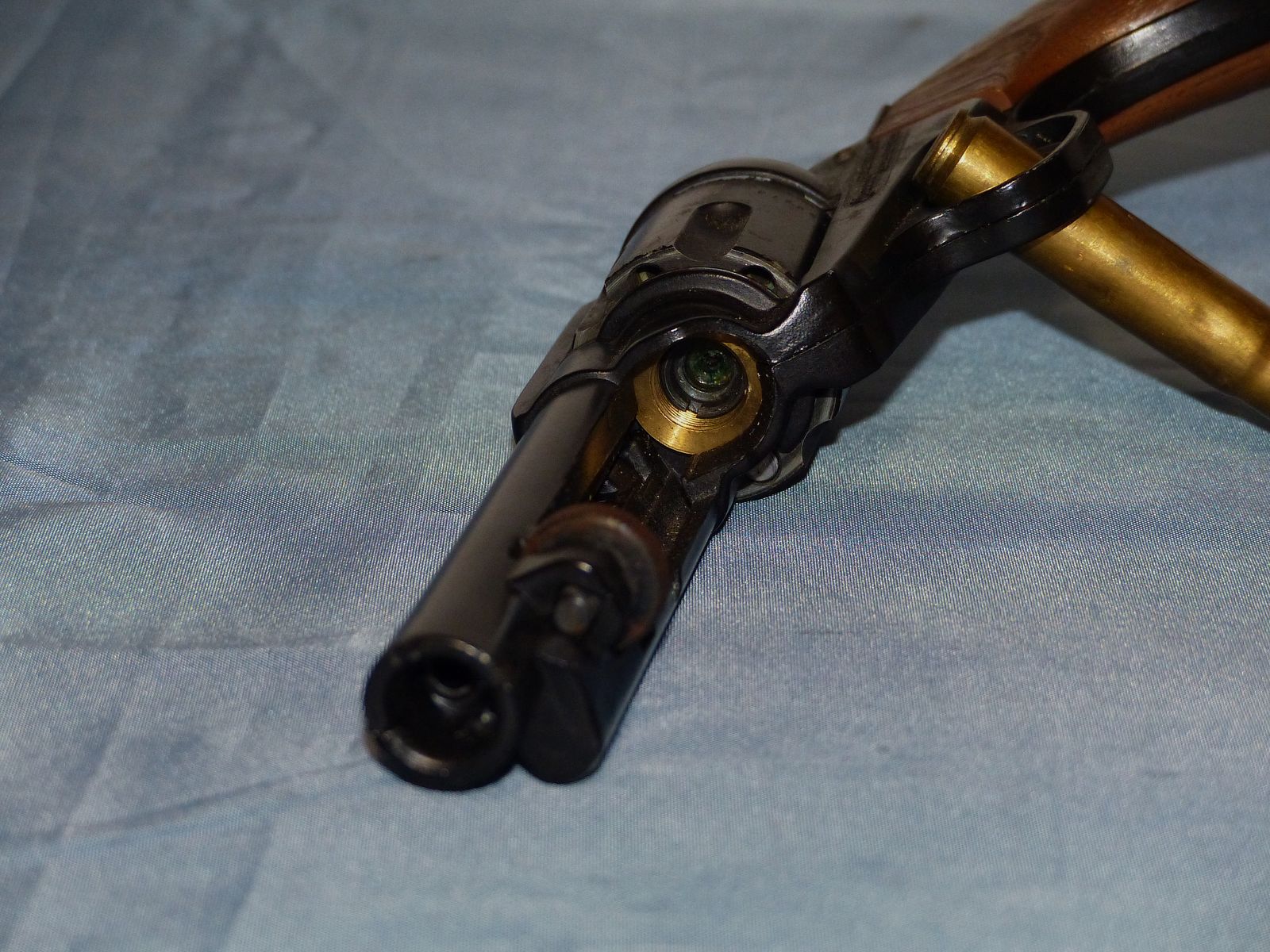 Revolver Crossman Peace Maker Mod. 44 Single Action Cal. 22 CO2 um 1975 vintage
