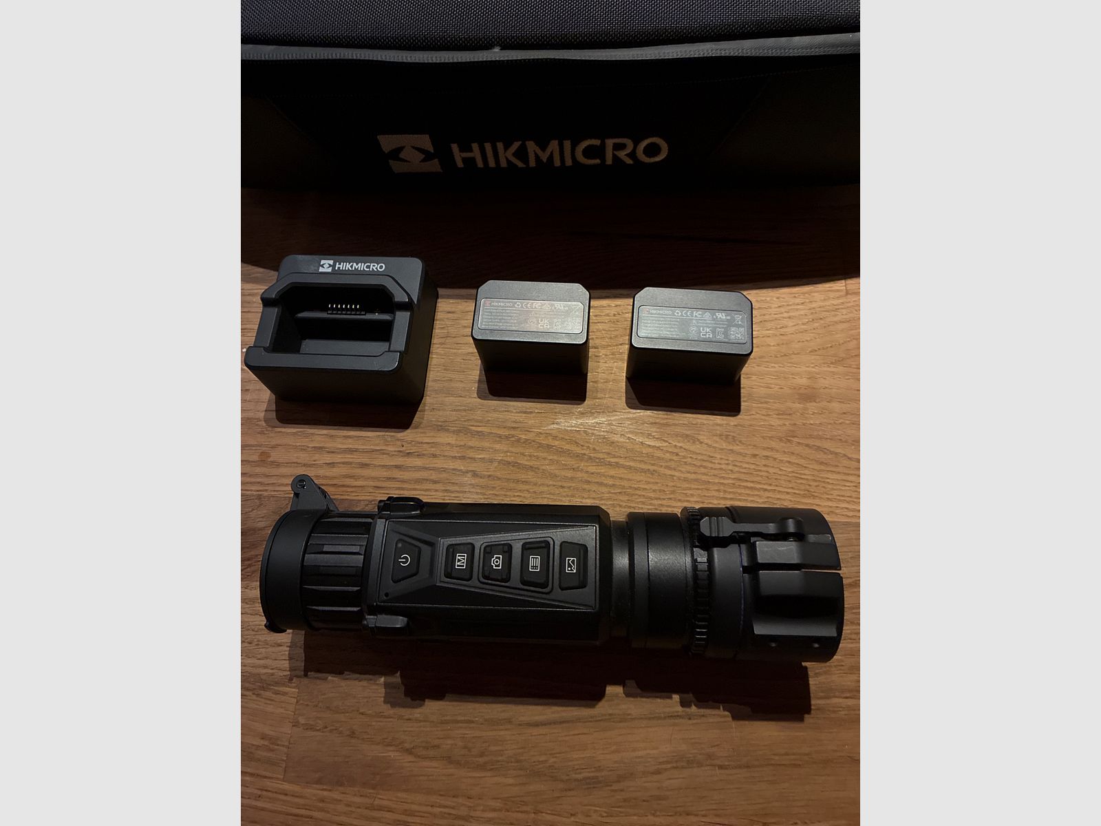 Hikmicro TE19C 2.0 avec adaptateur de serrage Rusan ARM52-56, image 4 sur 6