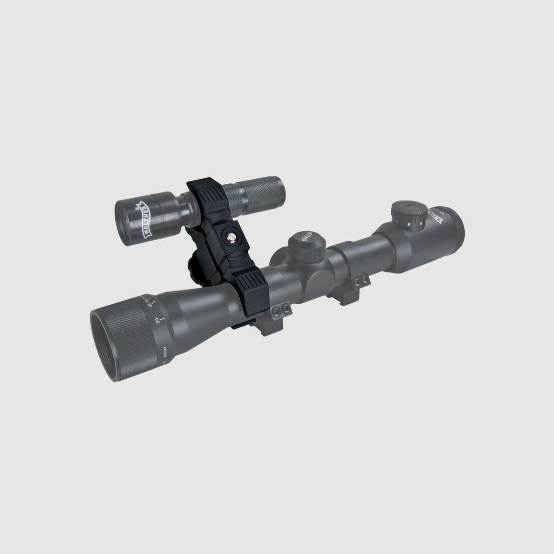 Walther Klemmmontage fĂĽr Zielfernrohre und sonstiges ZubehĂ¶r mit 1 Zoll bis 30 mm Durchmesser
