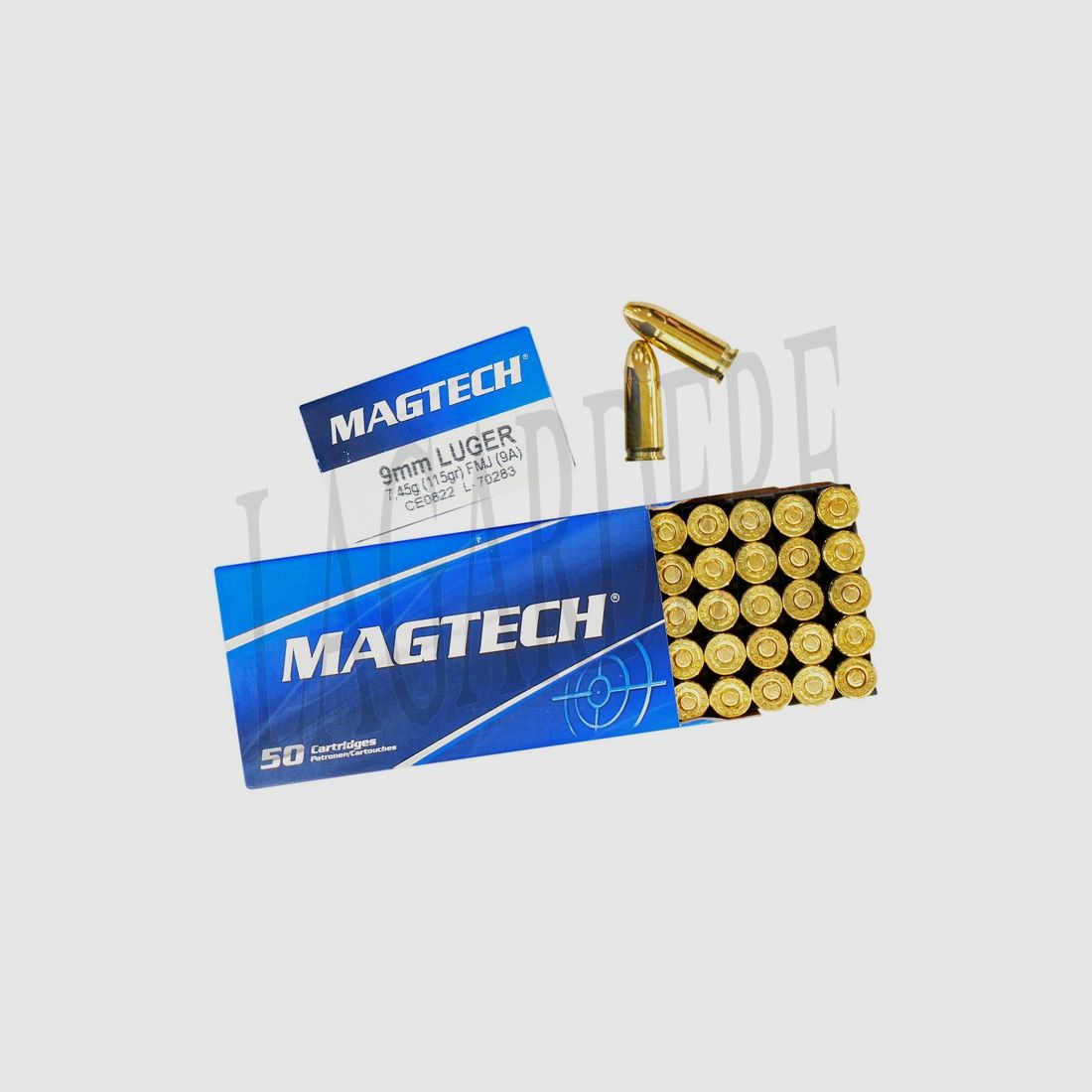 MAGTECH 9A (Patrone mit Geschoss)
