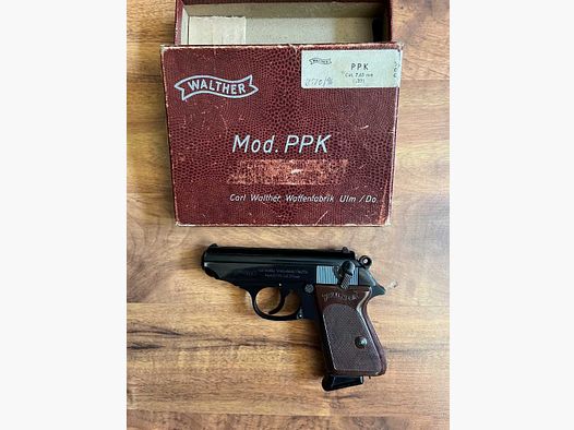 Je vends mon Walther PPk 7,65