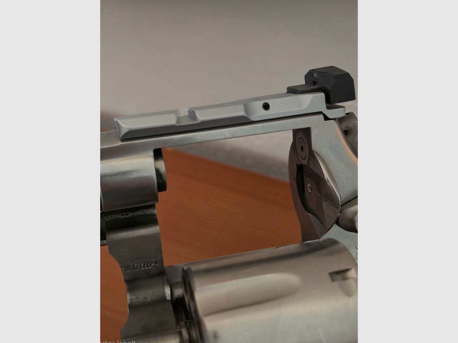 S&W 686-4 PLUS (.357 Mag)    Juego completo incl. cañones intercambiables