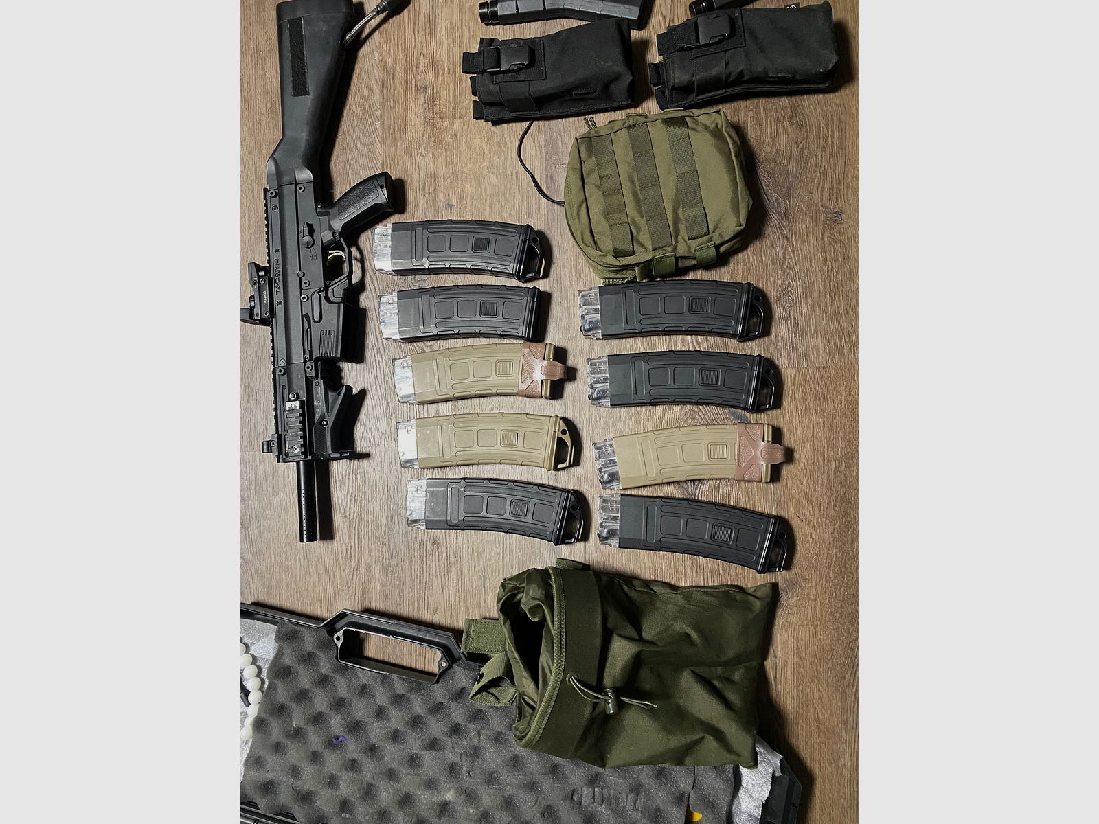 Paintball Tippmann X7 Mag Fed Umbau