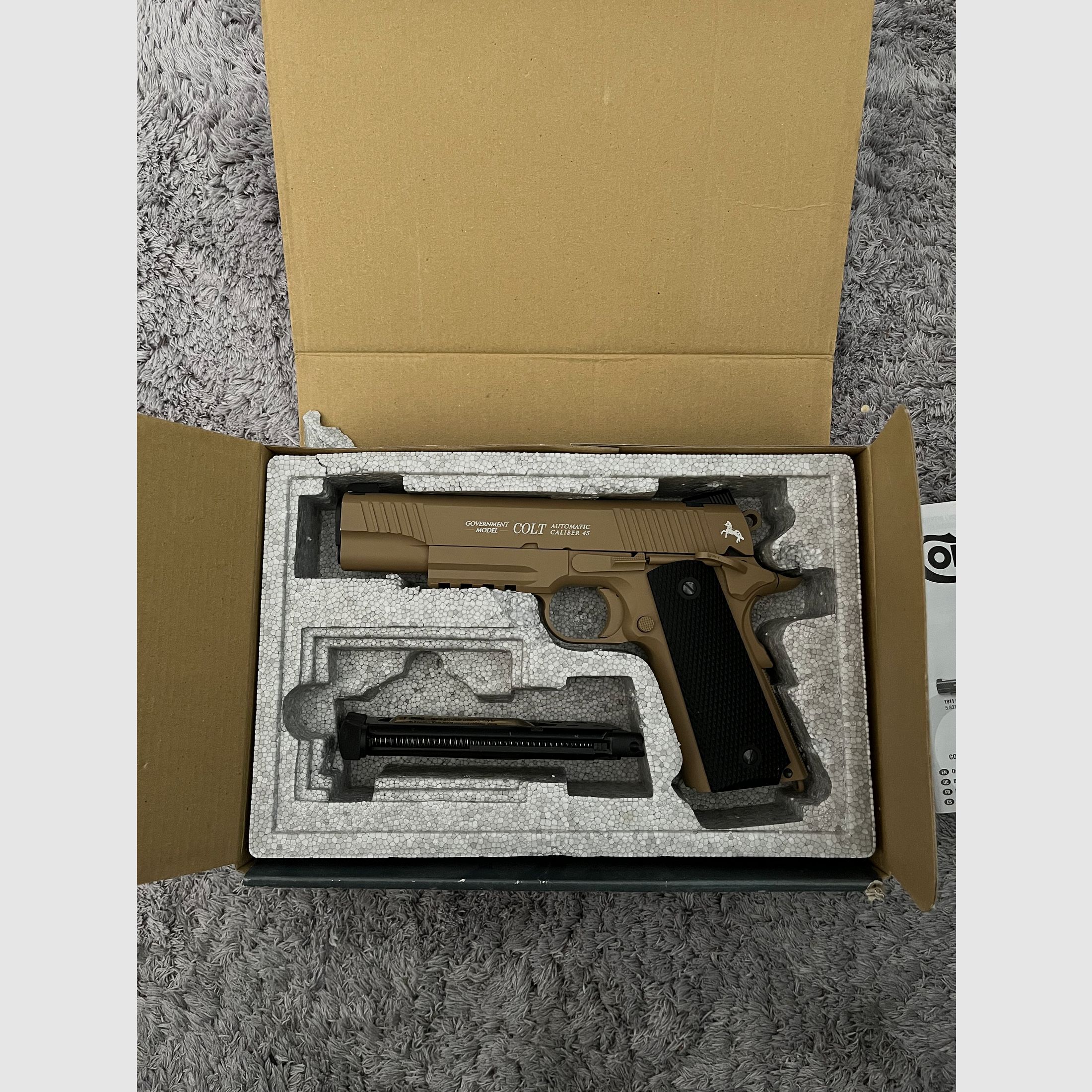 Pistola CO2 COLT Modelo Gobierno M45 CQBP