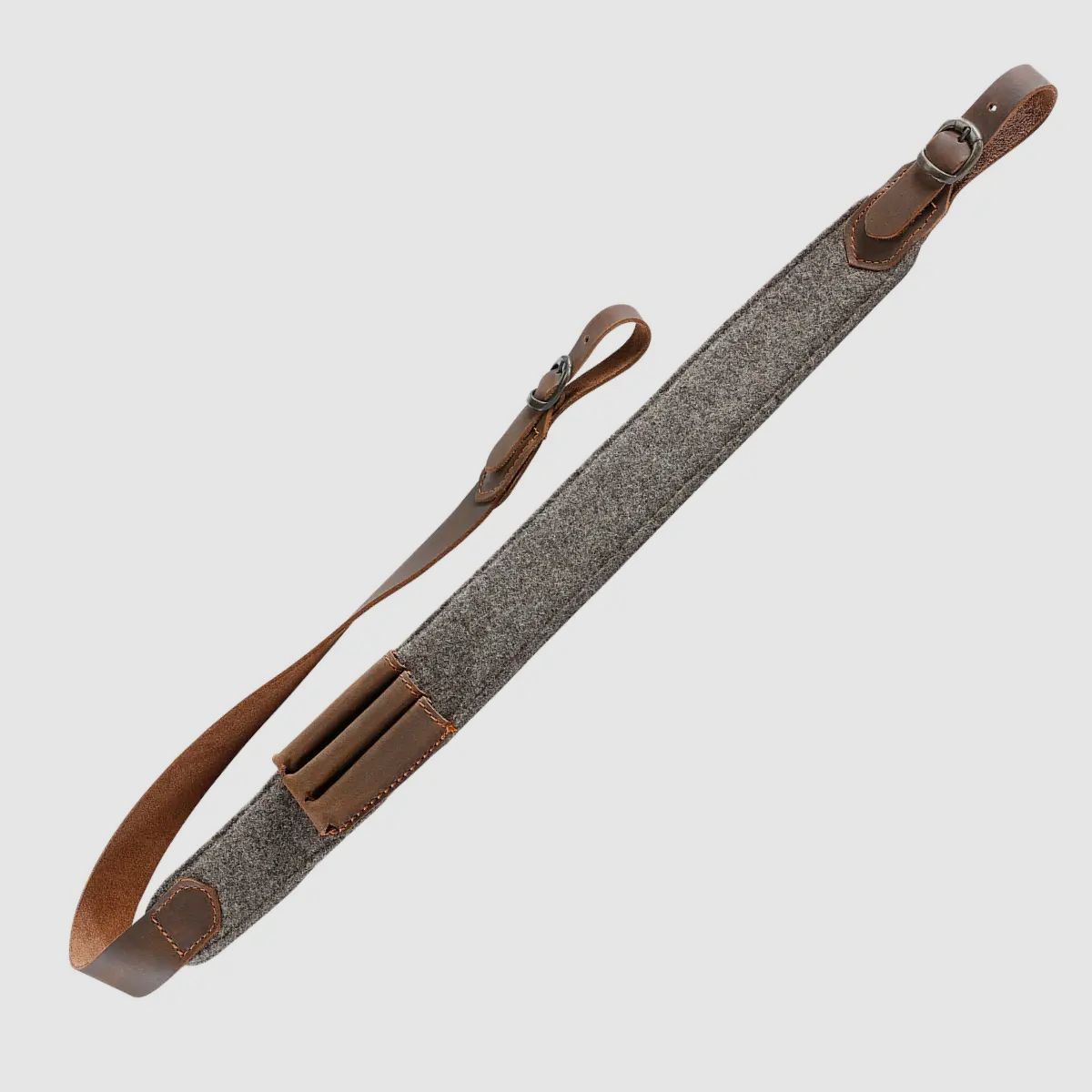 Sangle de fusil en feutre de laine