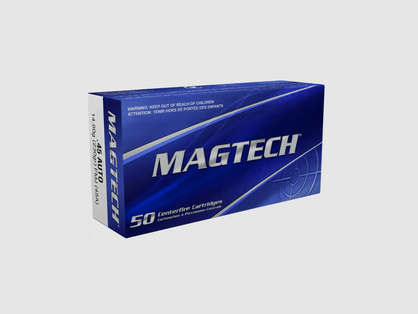 Magtech .45ACP FMJ 230grs. 50pcs.