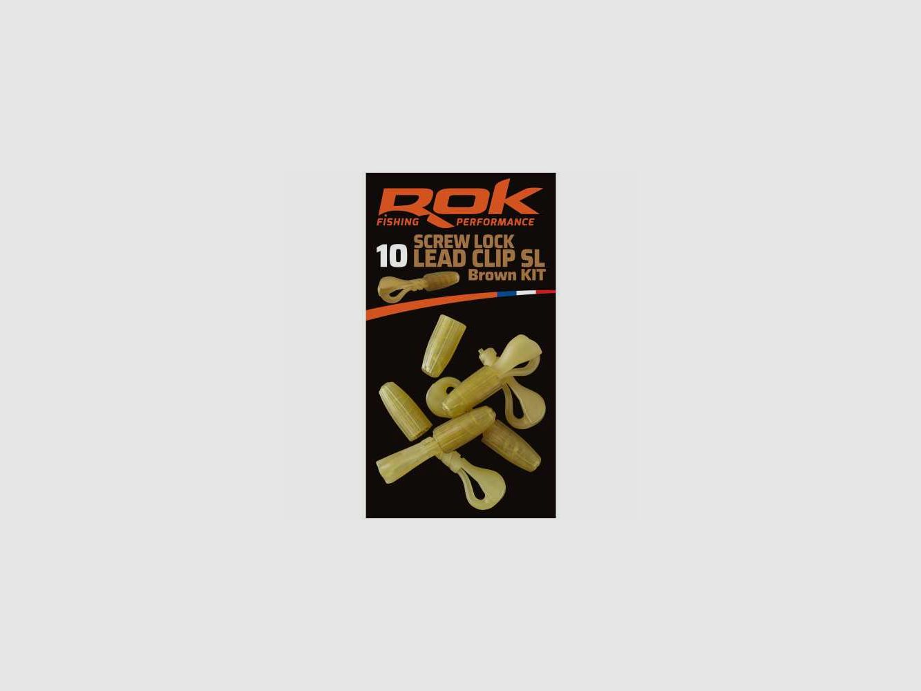 Montage ROK Fishing Clip Plomb zu Schrauben