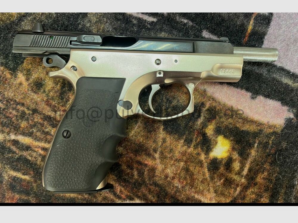 CZ75B BiColor Neuwertig 9mmLuger Bicolor & HOGUE Griff