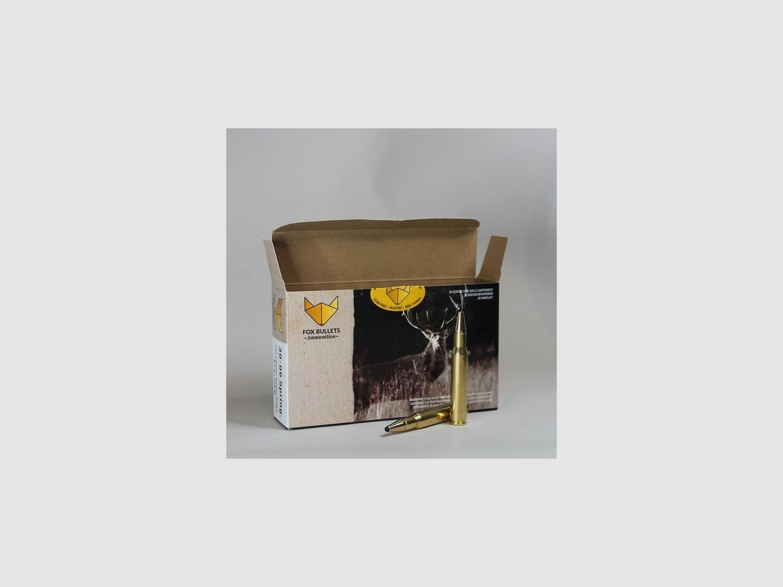 Fox Munition Kal. 243 Win 80gr 20St., Bild 3 von 8
