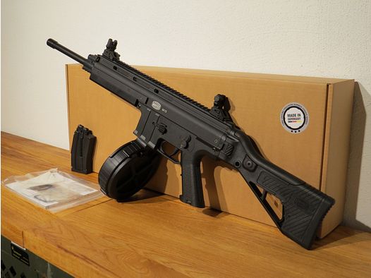 MAUSER M15 Sport - carabine semi-automatique - .22lr HV - Noir - incluant un chargeur tambour de 110 coups