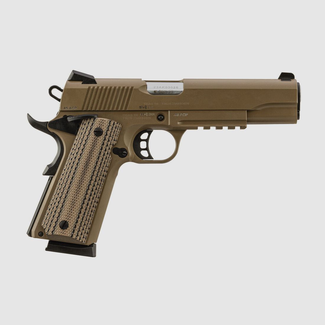 PISTOLE TISAS ZIG PC1911 FDE 45ACP, Bild 3 von 5