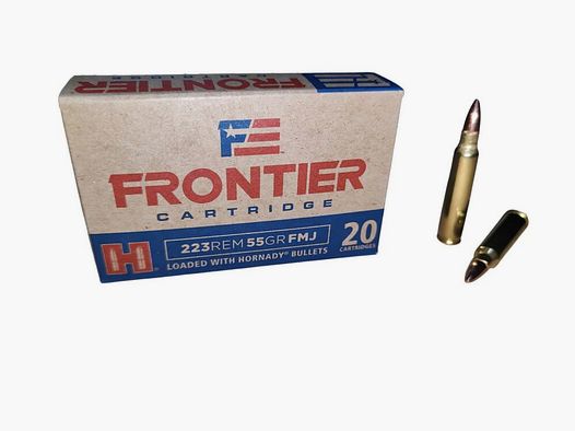 Hornady 55grs Frontier FMJ 20PCS