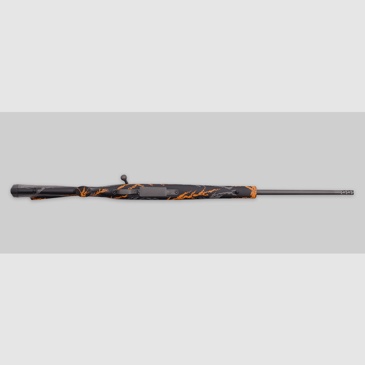 Weatherby Vanguard Compact Hunter .308 Win. 20"/51cm Black/Orange 1/2"x28 Repeating Rifle incl. Picatinny Rail