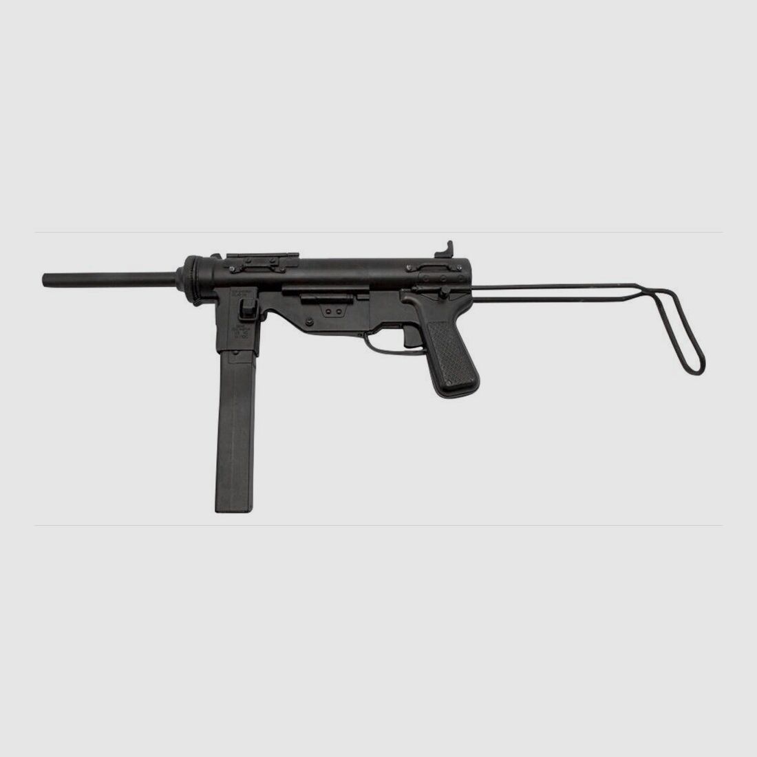 Decoratieve replica van Denix van PM Grease Gun M3, afbeelding 3 van 14