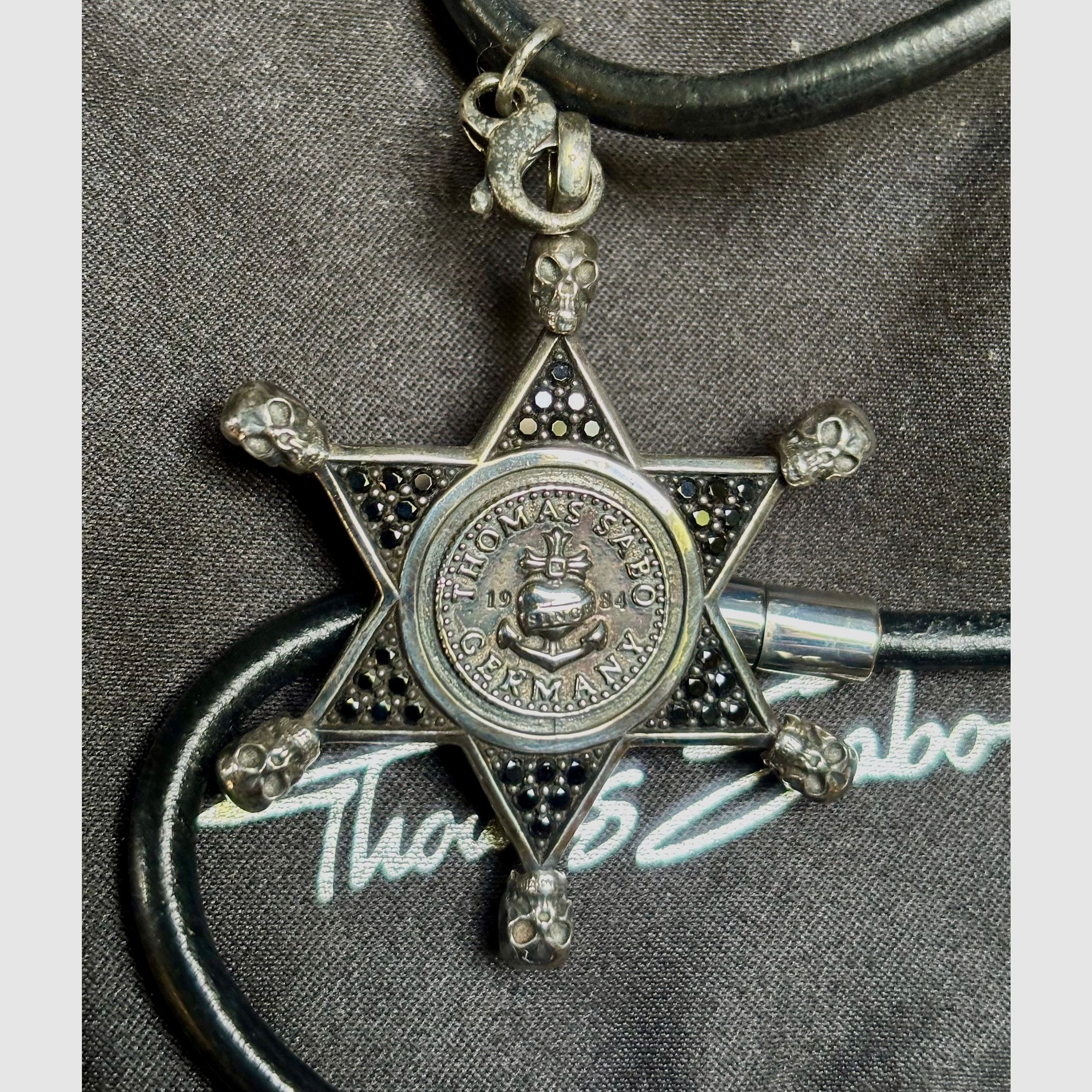 Sheriff Star real 925 silver by Thomas Sabo