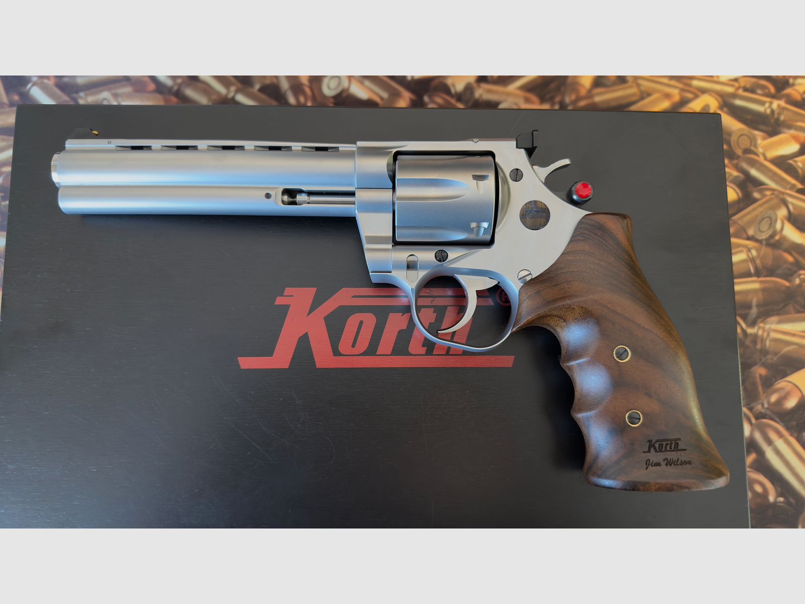 KORTH Revolver Classic Kaliber .357 Mag 6 Zoll silber