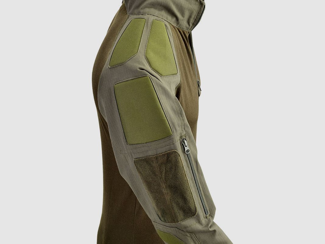 DEFCON 5 – KAMPFSHIRT MIT SCHUTZ IN DEN ÄRMELN Coyote Tan, Bild 3 von 3