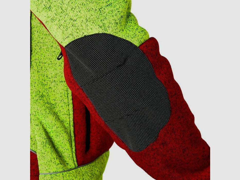 PSS H-Fibra Maglione Arctic Extreme | rosso/giallo, immagine 11 di 20