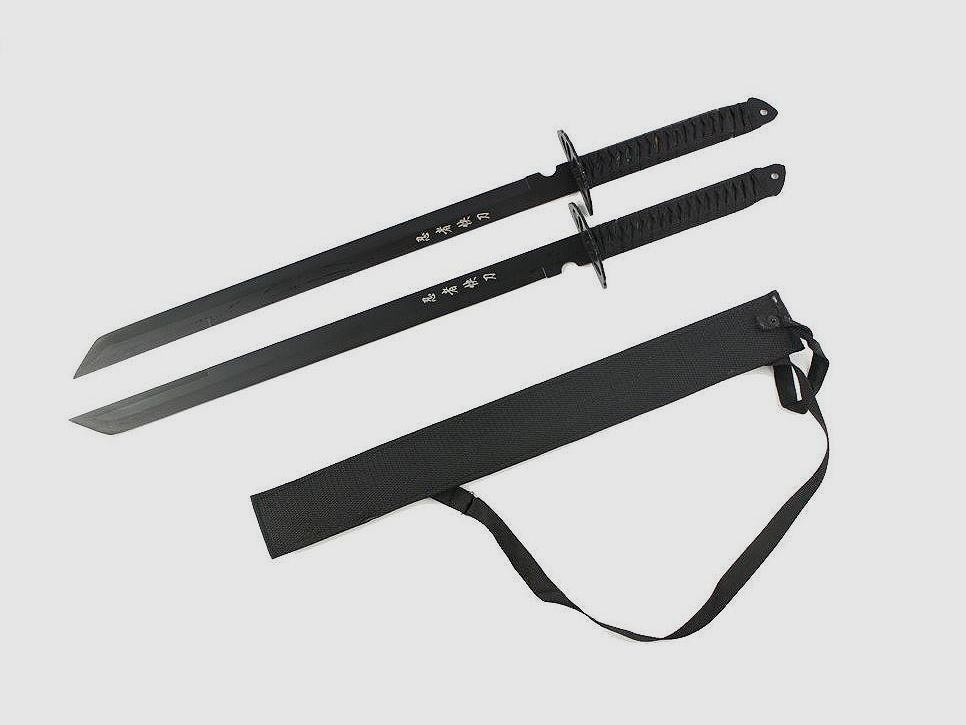 Ninja Schwert Two in One mit Schulterriemen