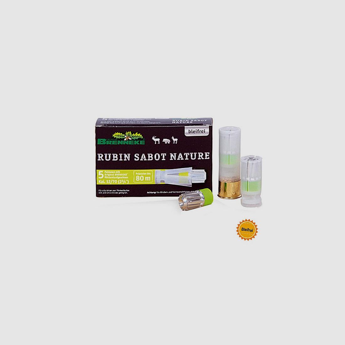 Brennecke 12/70 Rubin Sabot 28g Bleifrei