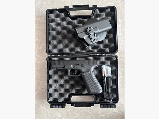 Glock 17 Gen.5 T4E CO2 RAM Pistole Kal. .43 + Holster