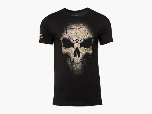 7.62 Design 7.62 Design T-Shirt USMC Marpat Skull - Marpat Woodland / S Herren