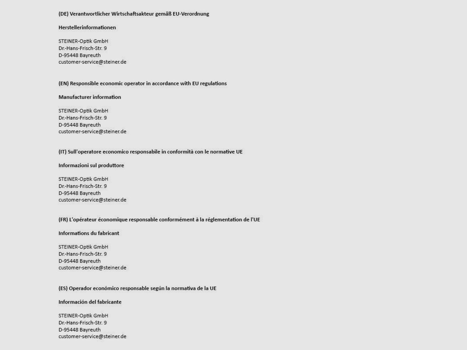 STEINER Ranger Xtreme 8x42