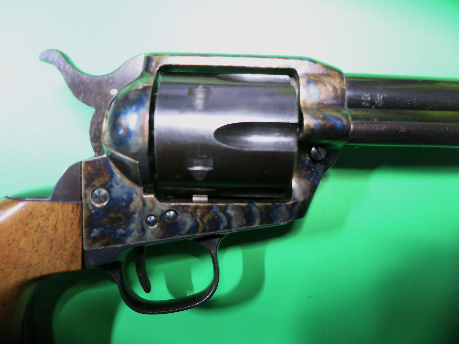 Western revolver, Armi Jäger (Dakota) Italy Frontier Buntline, caliber .45 Colt, replica: Colt M1873 #74, image 3 of 11