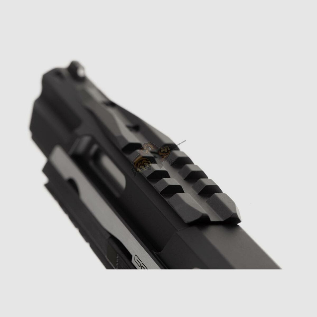 G&G Piranha TR GBB Airsoft Pistol in black/silver -F-