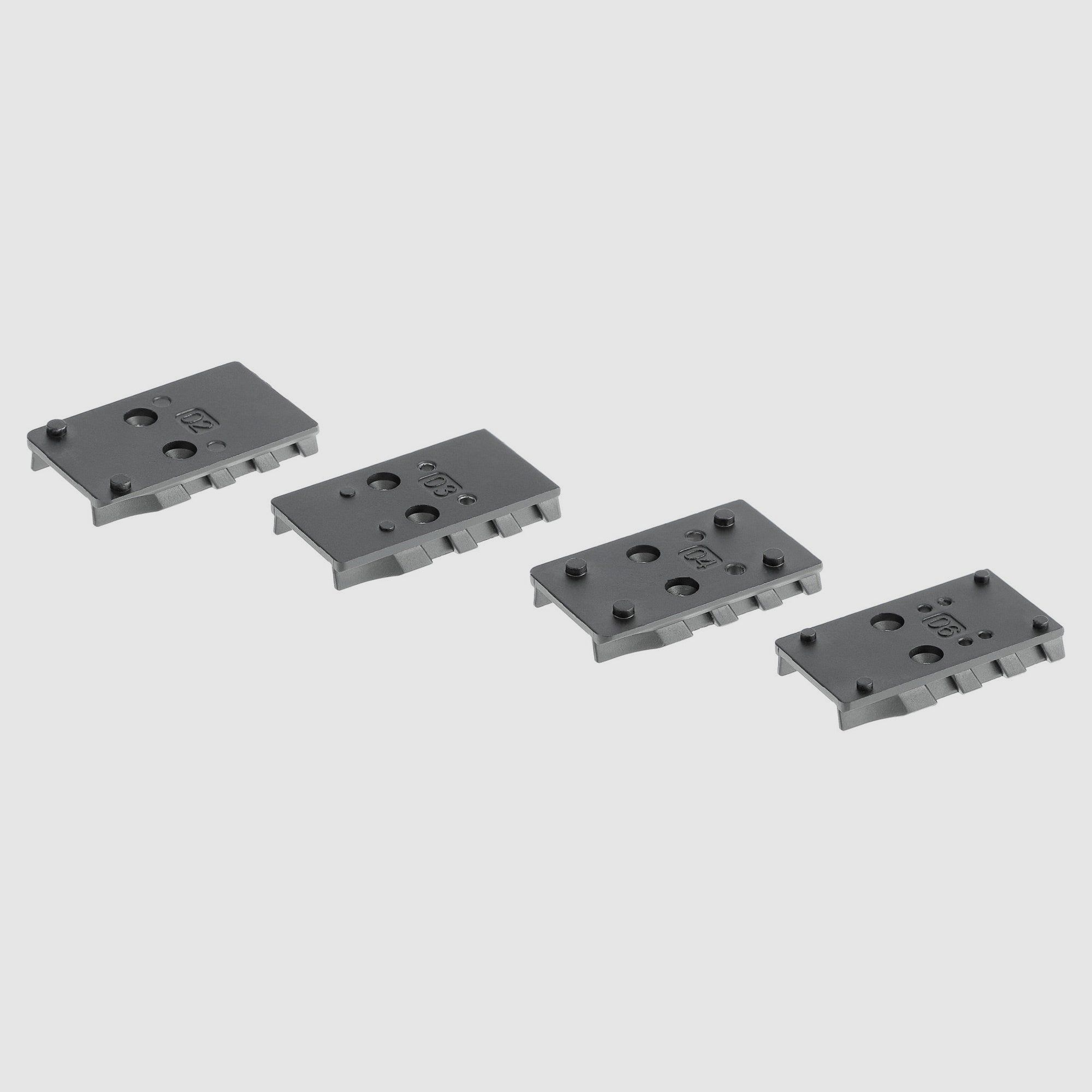 Adapterplatten Adapter Plates für Walther PDP T4E und Airgun