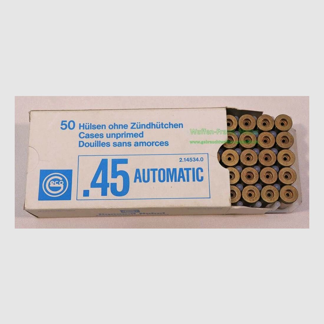 Geco - Fürth Kurzwaffenhülsen