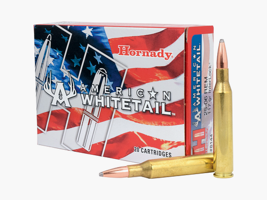 25-06 Remington Hornady AMERICAN WHITETAIL® 117 gr INTERLOCK® VE20