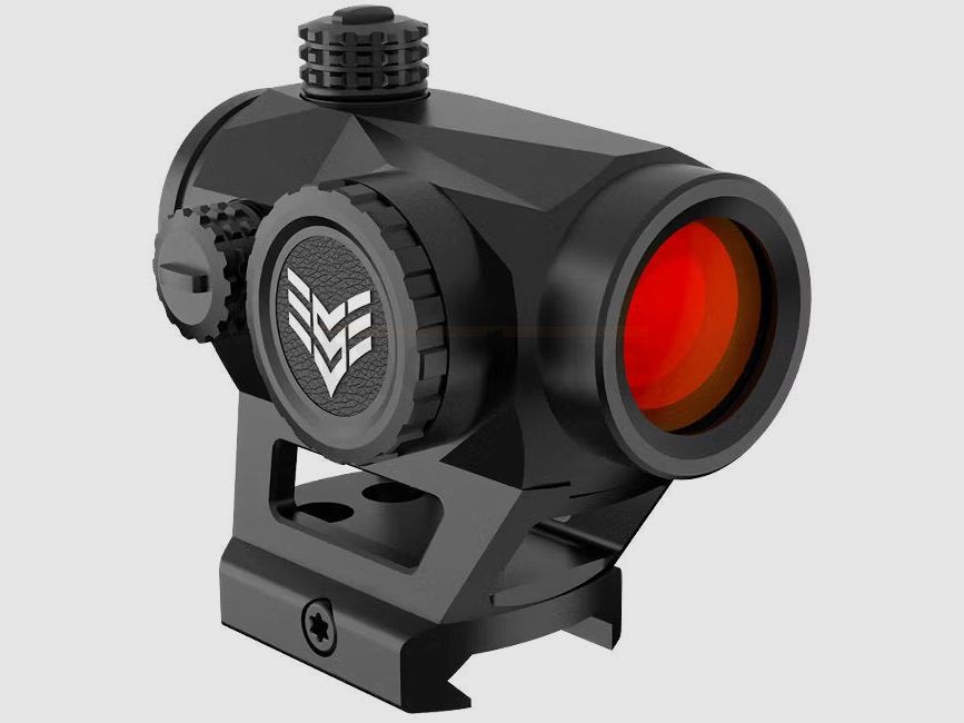 Swampfox Optics Liberator II 1x22 Dot Sight Multi-Reticle Red - Black, Bild 1 von 3