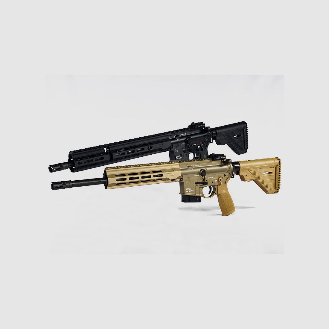 B&T M-LOK osłona rękojeści dla HK MR223 COYOTE TAN, krótka (dla MR223 w 11"/14,5"/16,5")