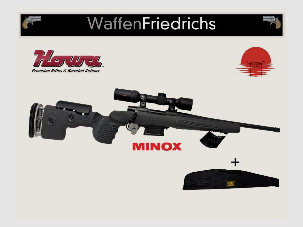 HOWA M1500 GRS Fenris "The Short Samurai" Komplettangebot - Waffen Friedrichs