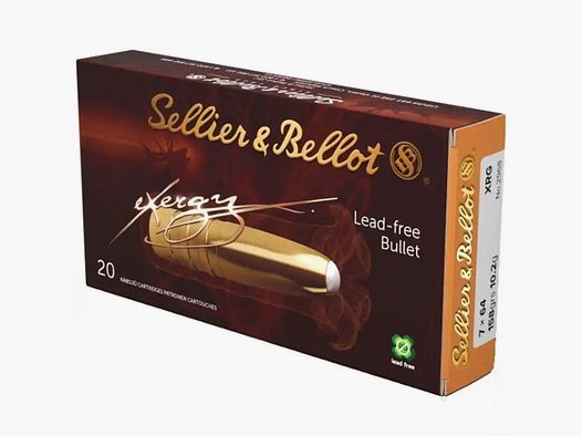 Sellier & Bellot 7x64 eXergy, XRG bleifrei 158gr.