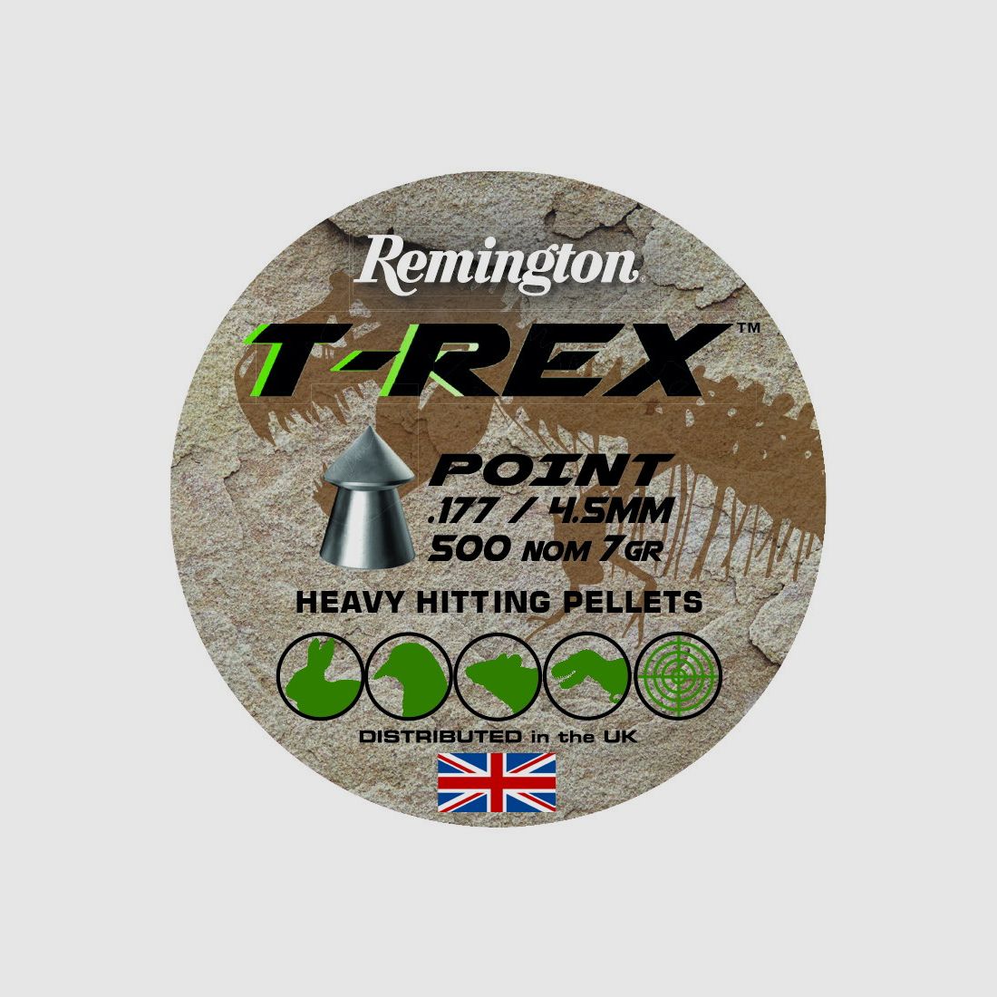 Remington T-Rex Point Cal. .177 / 4,5mm, 500 colpi