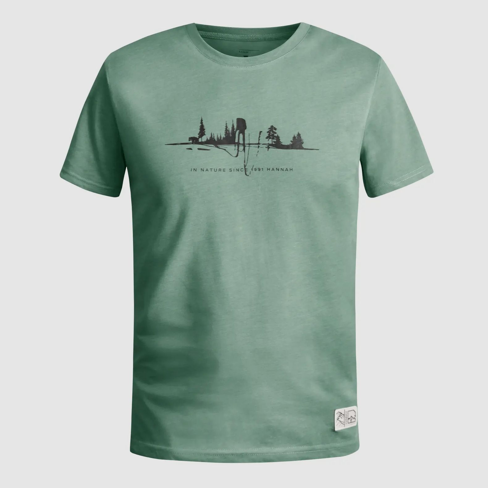 Hannah T-Shirt Grem Groen Mel