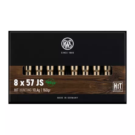 8x57JS RWS HIT 10,4 g/160 gr