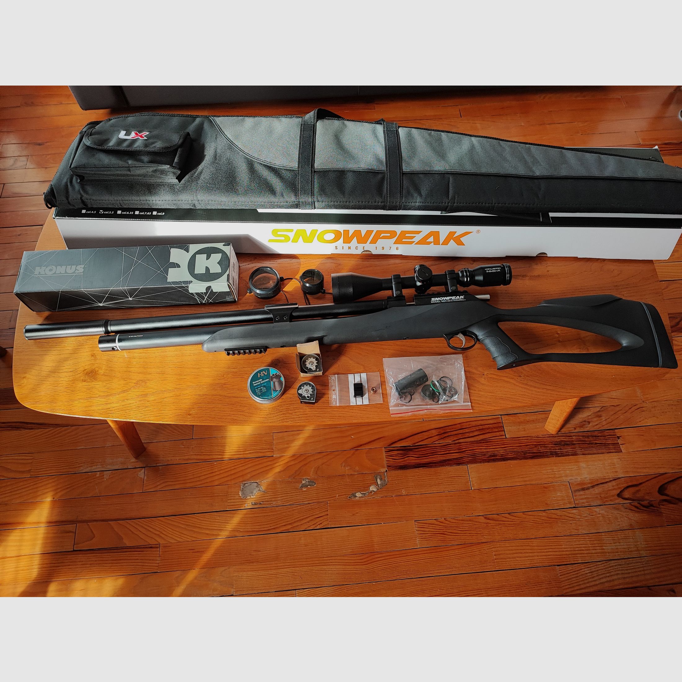 Carabine Snowpeak M25 PCP 19,9 Joule Kal. 5,5mm