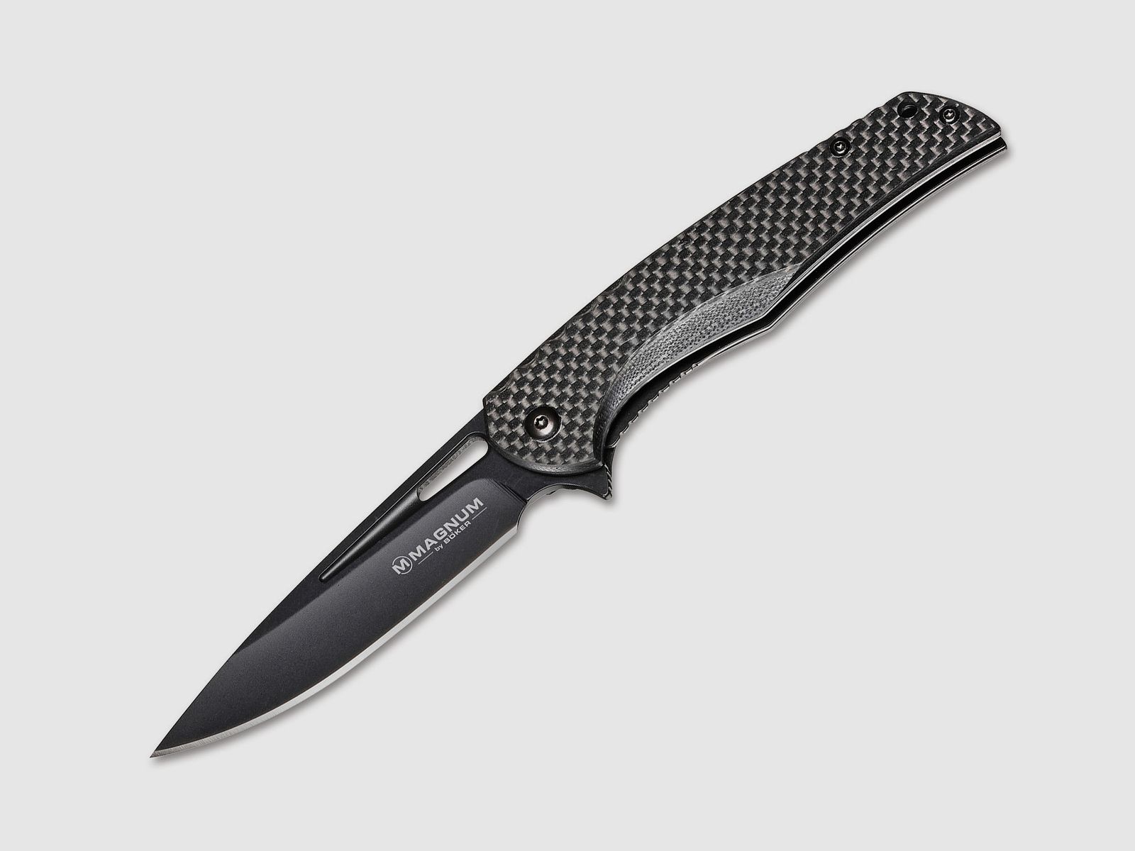 Taschenmesser MAGNUM BLACK CARBON elegantes