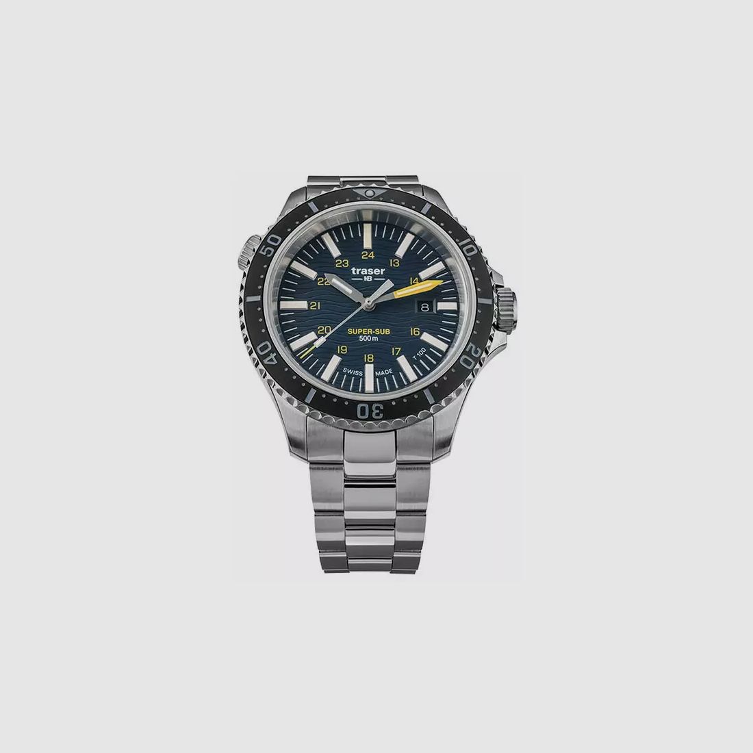 Traser P67 SuperSub Diver Aut Black RS Orange horloge - 110323, afbeelding 2 van 3