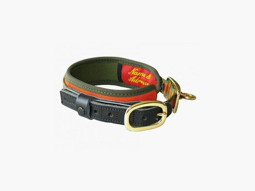 Niggeloh De Luxe Halsband Oranje XS 30-40 cm