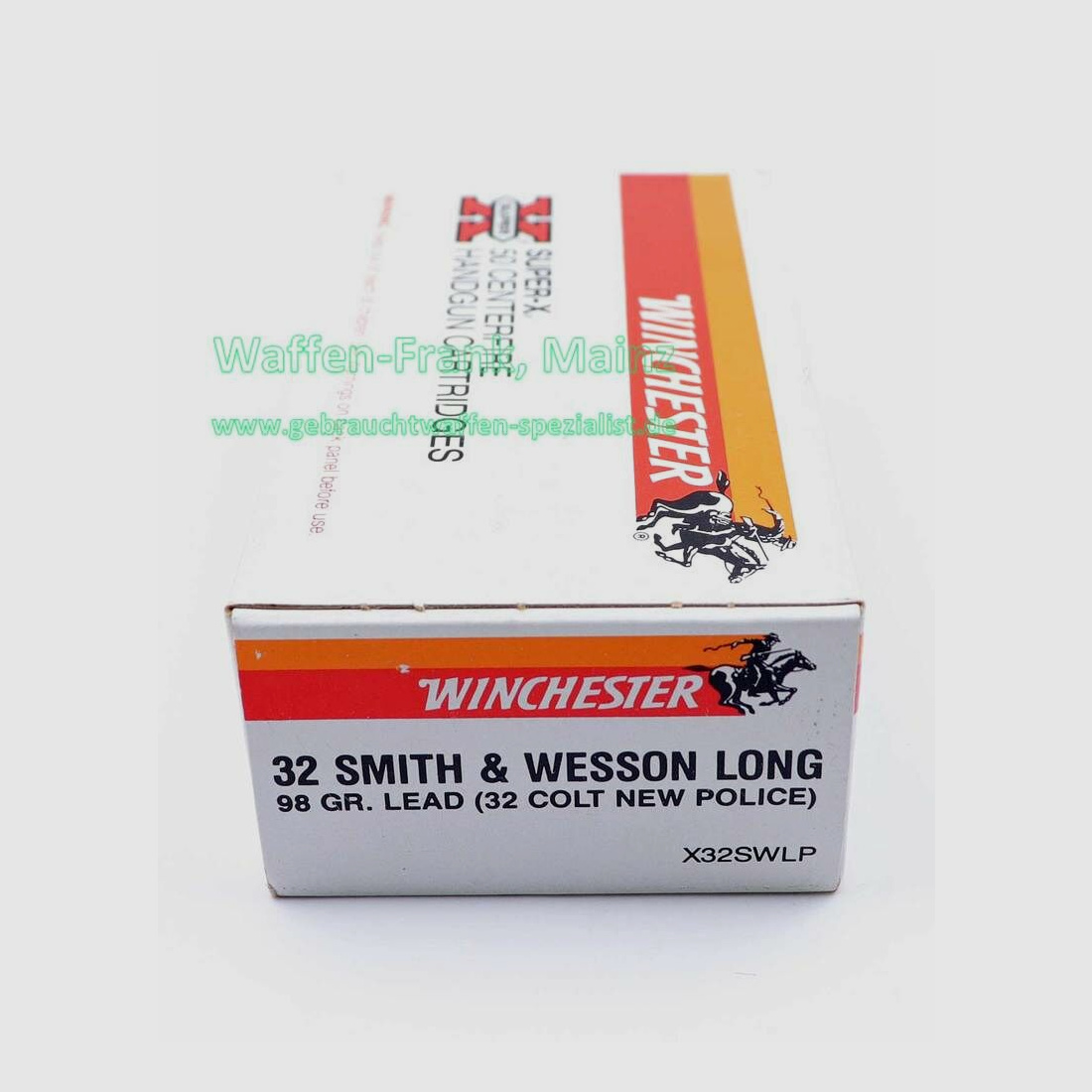 Winchester - USA Revolverpatronen .32S&Wlong 58grs. Rundkopf