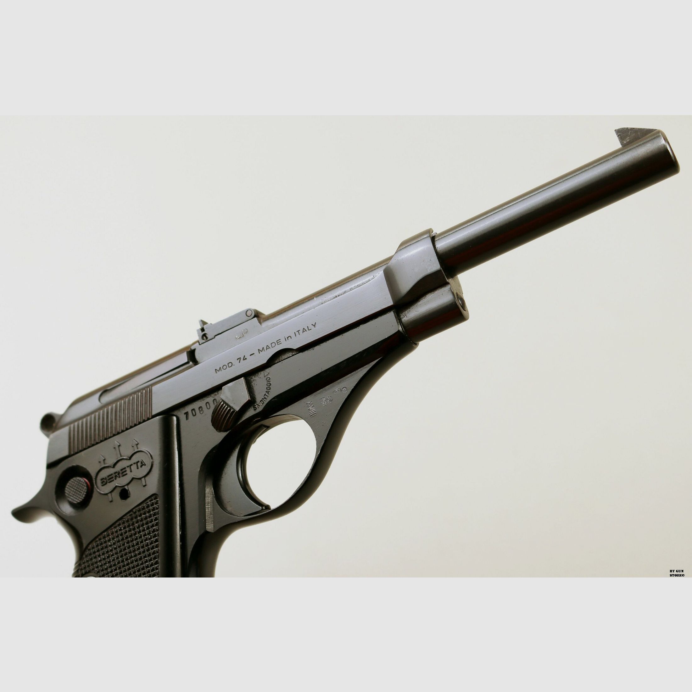 Pistola Beretta mod. 74 cal. 22 rifle largo matr. 70800, imagen 7 de 8