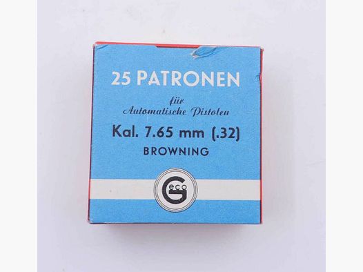 Geco - Fürth amunicja pistoletowa 7,65mm Browning/.32ACP