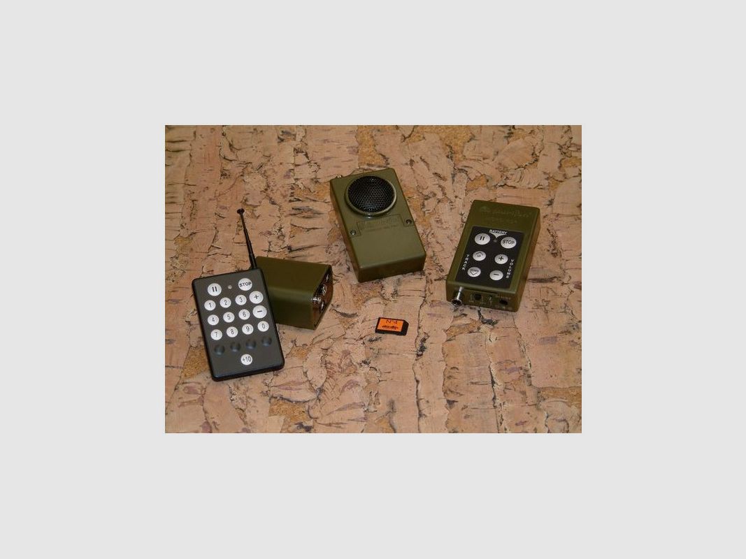 Plurifon Digitale Audio Speler Micro-RDP met afstandsbediening en 10 inbegrepen nummers, afbeelding 2 van 2