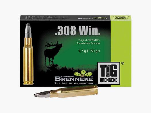 .308 Win. TIG 9,7g/150grs. Brenneke