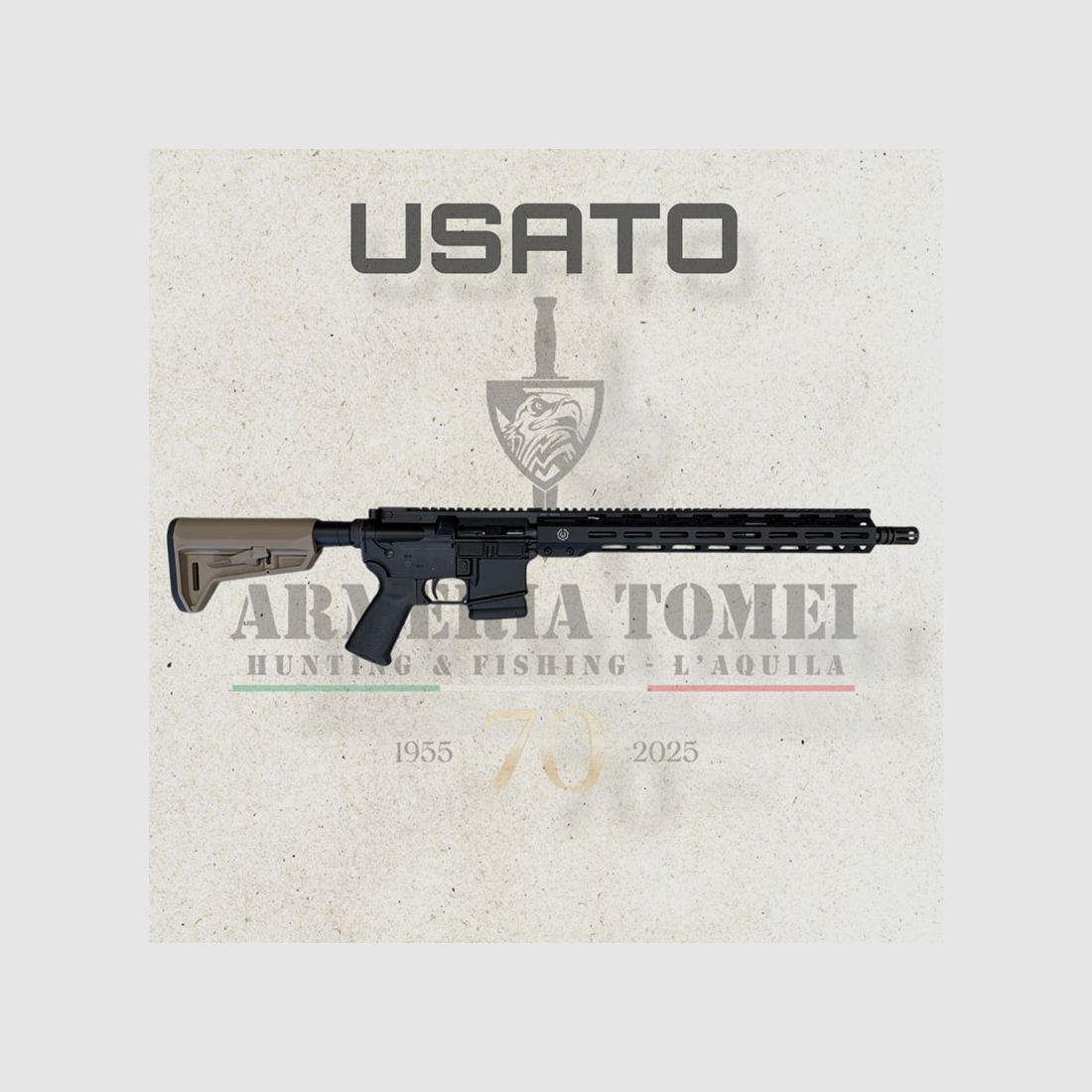 USED – RIFLE – BROWNELLS MOD. BRN-15 cal. 223 Rem., image 1 of 5